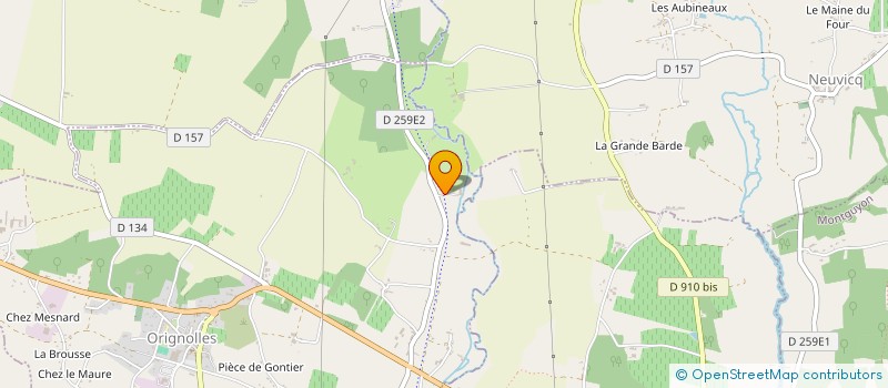 localisation de l'entreprise DU BONHEUR ET RIEN D'AUTRE  ORIGNOLLES