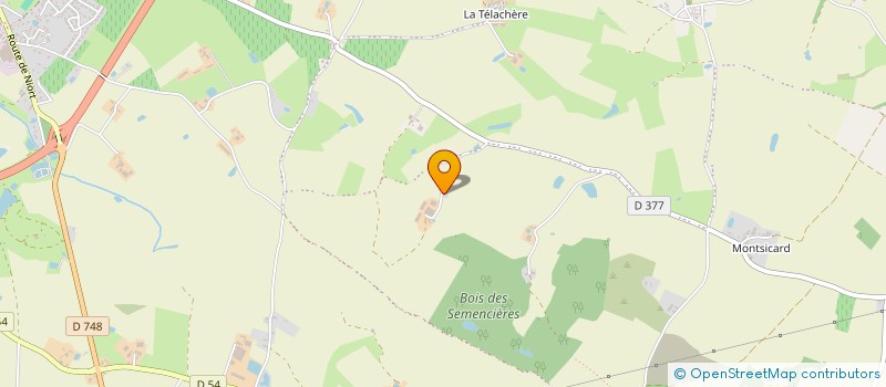 localisation de l'entreprise DU BORDAGE à LYS-HAUT-LAYON
