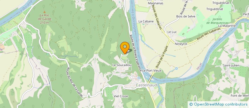 localisation de l'entreprise DU BOS à NABIRAT