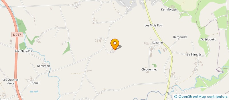 localisation de l'entreprise DU BOTLAN à EVELLYS