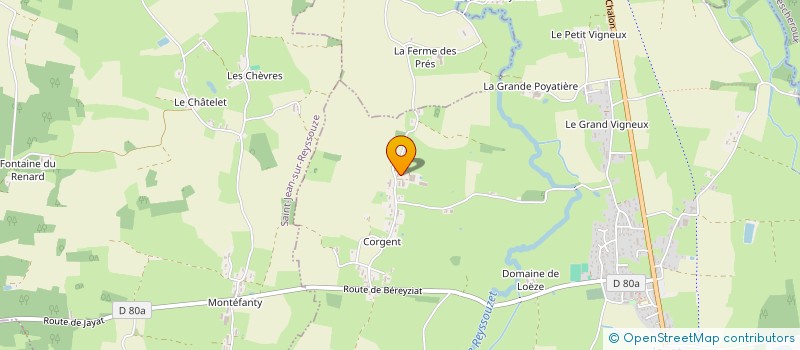 localisation de l'entreprise DU BOUCHIRO à JAYAT