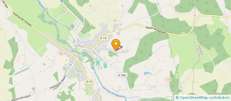 localisation de l'entreprise DU BOUGADOT  NASSIET