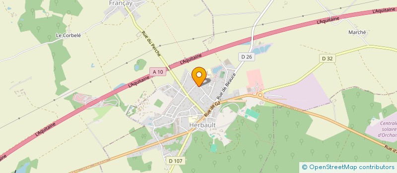 localisation de l'entreprise DU BOULEAU  HERBAULT