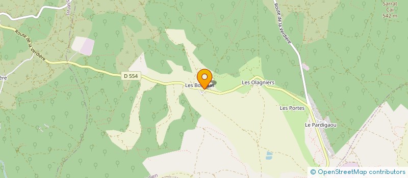 localisation de l'entreprise DU BOURDAS à SAINT-JULIEN