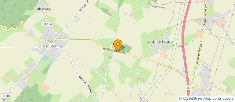 localisation de l'entreprise DU BOURG JOLY  FRESQUIENNES