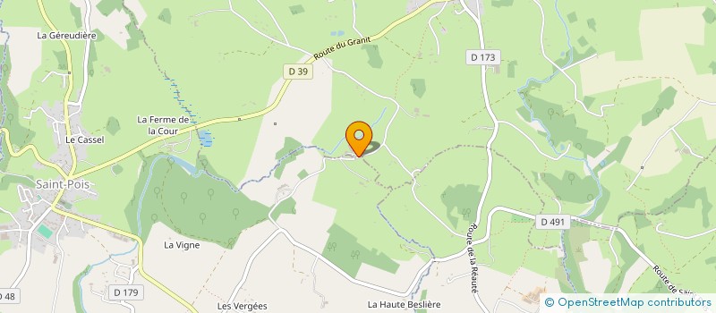 localisation de l'entreprise DU BOURG LOPIN à SAINT-MICHEL-DE-MONTJOIE