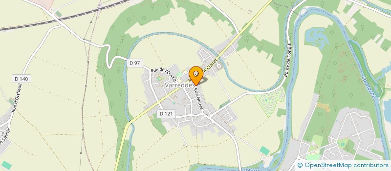 localisation de l'entreprise DU BOUT DES DOIGTS  VARREDDES