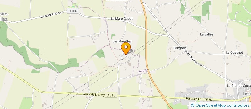 localisation de l'entreprise DU BREUIL  MORAINVILLE-JOUVEAUX