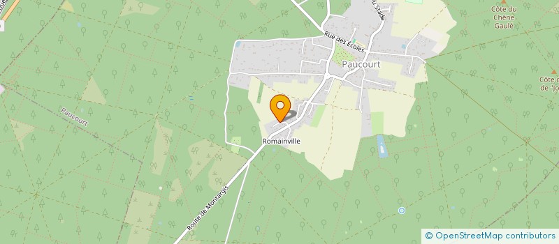 localisation de l'entreprise DU BROCHET à PAUCOURT