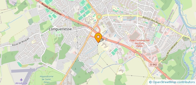 localisation de l'entreprise DU BROCKUS  LONGUENESSE