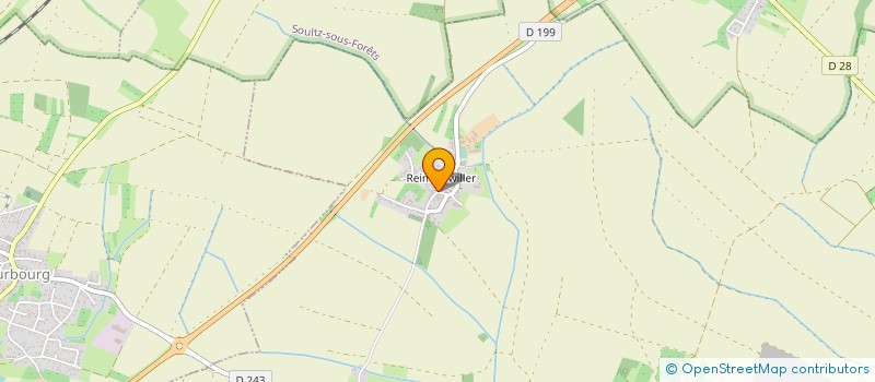 localisation de l'entreprise DU BRUCHGRABEN à BETSCHDORF
