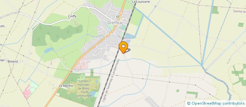 localisation de l'entreprise DU BRULON à GUENROUET
