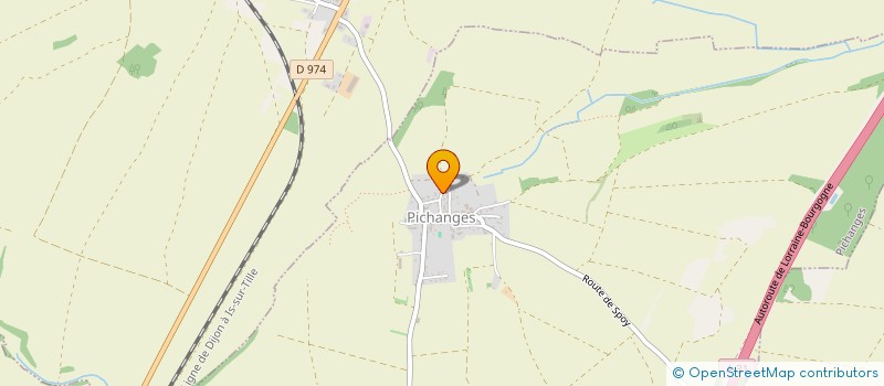 localisation de l'entreprise DU BUE  PICHANGES