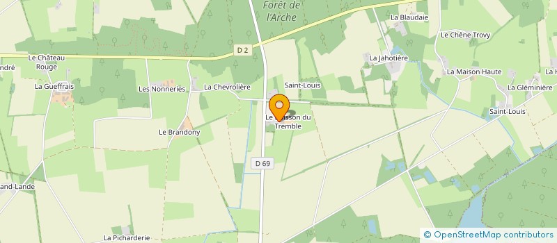 localisation de l'entreprise DU BUISSON à ABBARETZ