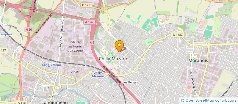 localisation de l'entreprise DU BUISSON à CHILLY-MAZARIN
