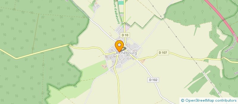 localisation de l'entreprise DU BUISSON DES VIGNES à RICHEBOURG