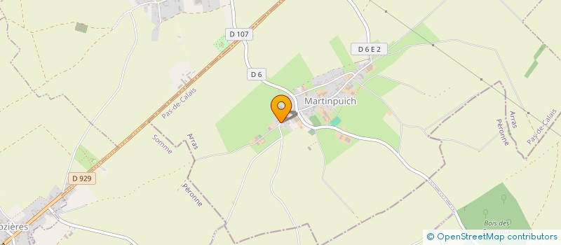 localisation de l'entreprise DU BUISSON SAINT PIERRE  MARTINPUICH