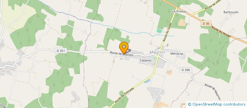 localisation de l'entreprise DU CABANON  MAURRIN
