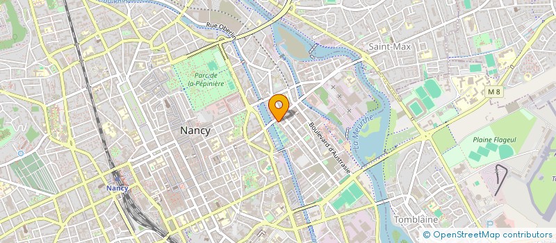 localisation de l'entreprise DU CADUCEE  NANCY