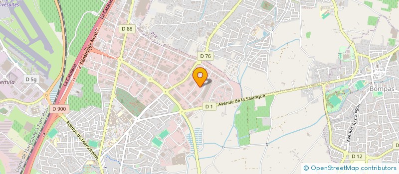 localisation de l'entreprise DU CAMI DE LAS CARRETTES à PERPIGNAN