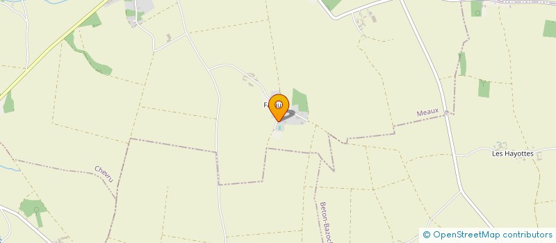 localisation de l'entreprise DU CAP LOPEZ  CHEVRU