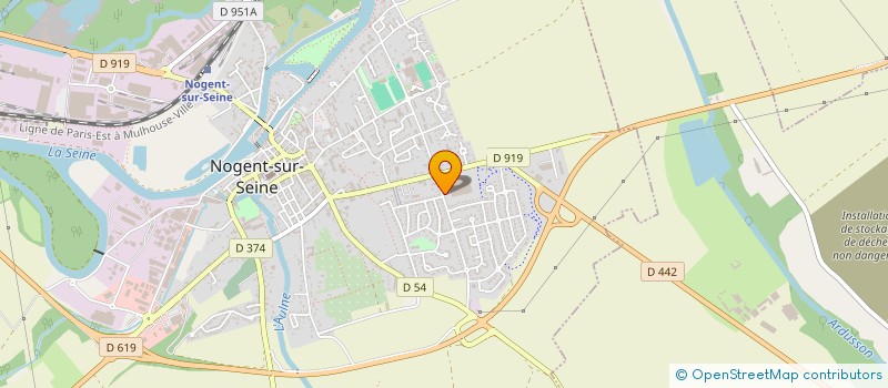 localisation de l'entreprise DU CARDINAL  NOGENT-SUR-SEINE