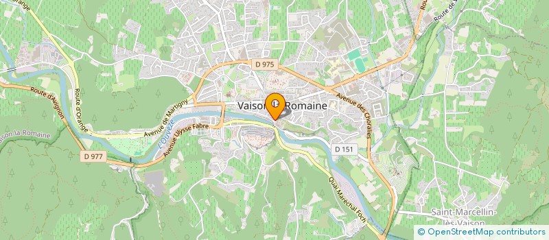 localisation de l'entreprise DU CARDINAL  SABLET