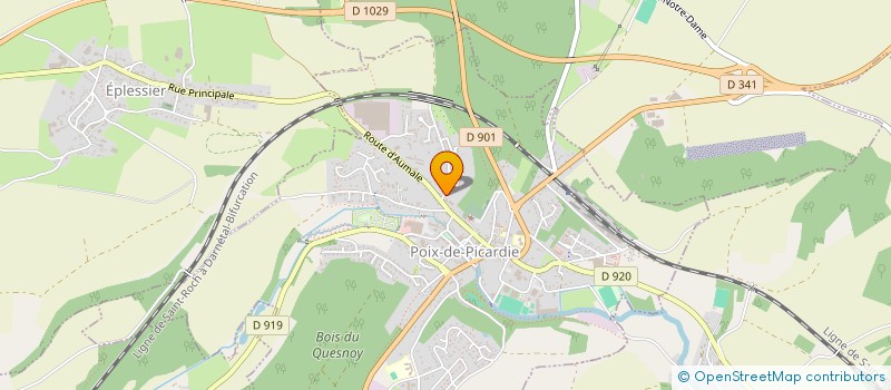 localisation de l'entreprise DU CARDONNOY  GAUVILLE