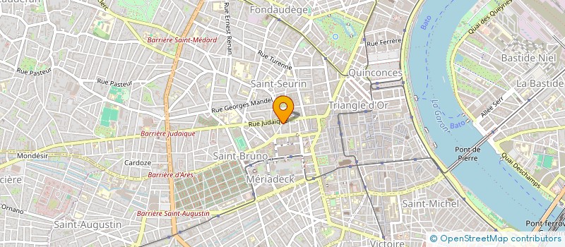 localisation de l'entreprise DU CARROUSEL  BORDEAUX