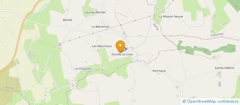 localisation de l'entreprise DU CAS PENCY  PLEMY