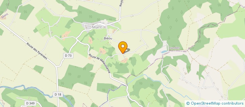 localisation de l'entreprise DU CASSOURET à MANT