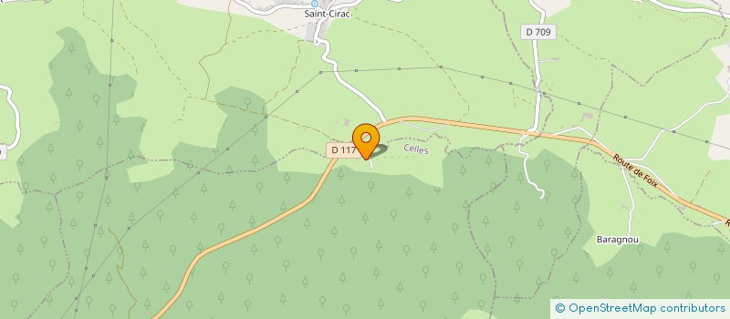 localisation de l'entreprise DU CASTEILLAT à CELLES