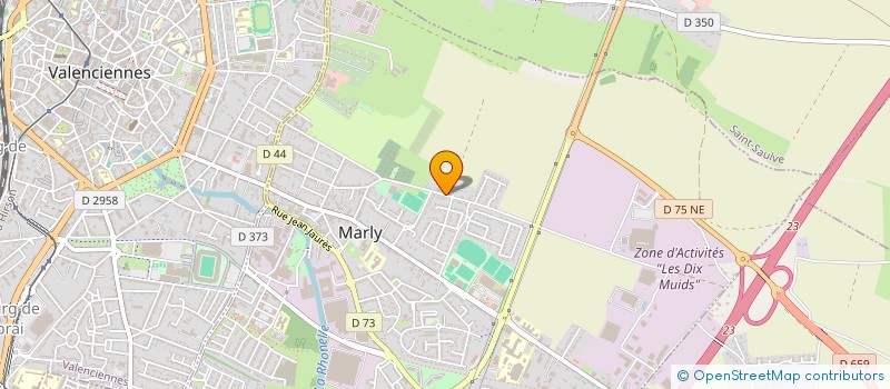 localisation de l'entreprise DU CAVIN  MARLY