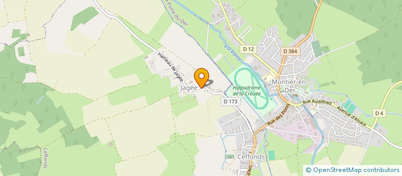 localisation de l'entreprise DU CEFFONDET à CEFFONDS