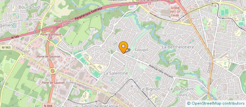 localisation de l'entreprise DU CEPAGE AU FROMAGE à ORVAULT