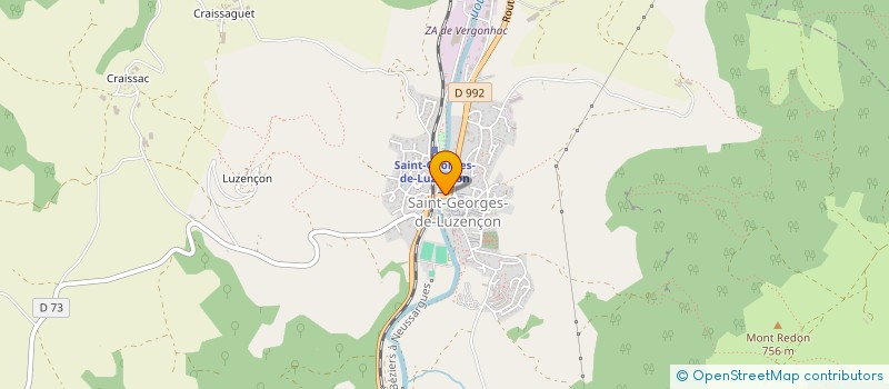 localisation de l'entreprise DU CERNON  SAINT-ROME-DE-CERNON