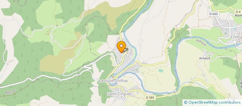 localisation de l'entreprise DU CHALET à SAINT-PRIVAT-DU-DRAGON