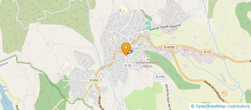 localisation de l'entreprise DU CHAMP A L'ASSIETTE à FORCALQUIER