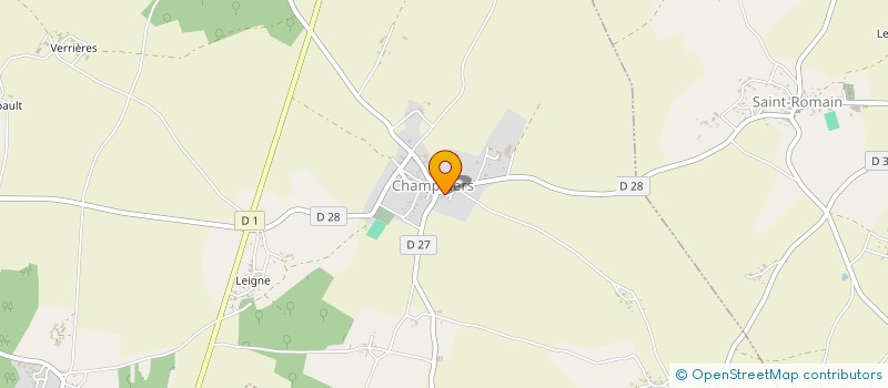 localisation de l'entreprise DU CHAMP TILLEUL à CHAMPNIERS