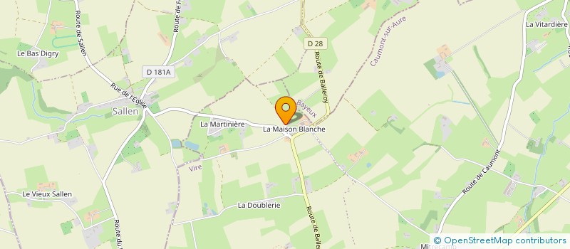 localisation de l'entreprise DU CHAMPS A L'ASSIETTE  CAHAGNES