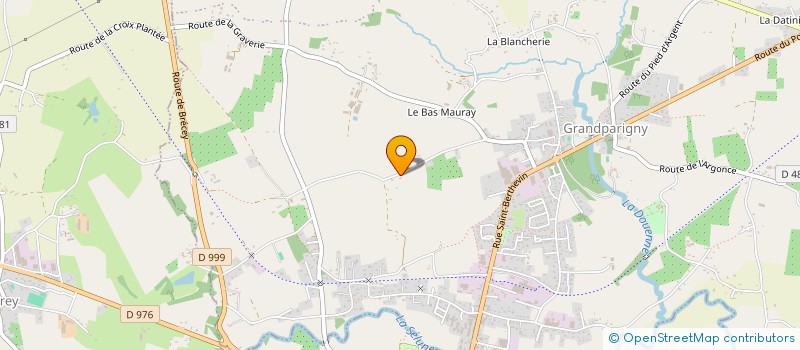 localisation de l'entreprise DU CHAMPS PRECOCE  GRANDPARIGNY