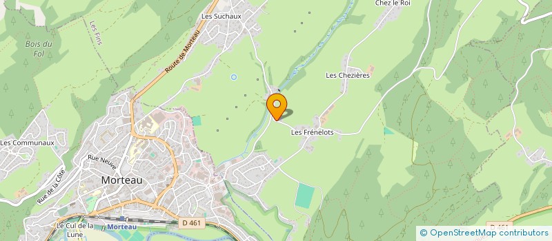 localisation de l'entreprise DU CHAMPS ROUGE  LES FINS