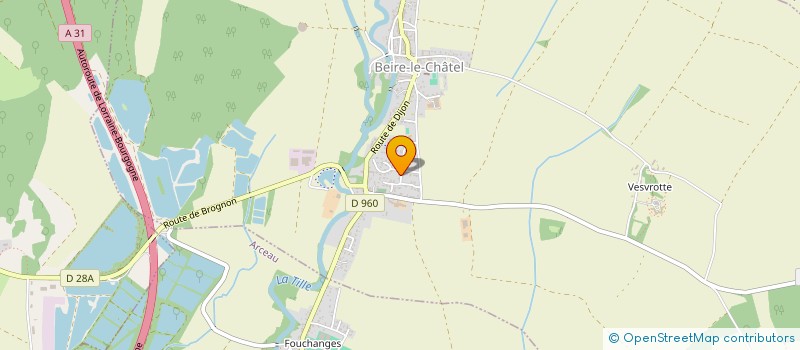 localisation de l'entreprise DU CHAT NOIR  TANAY