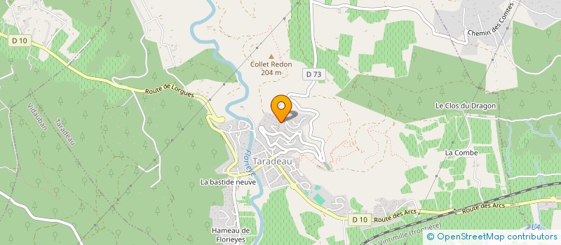 localisation de l'entreprise DU CHATEAU à TARADEAU