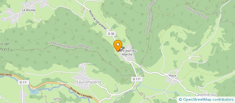 localisation de l'entreprise DU CHATEAU  LA NEUVEVILLE-DEVANT-LEPANGES