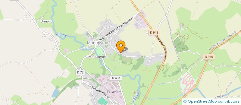 localisation de l'entreprise DU CHATEAU à MONTGIVRAY
