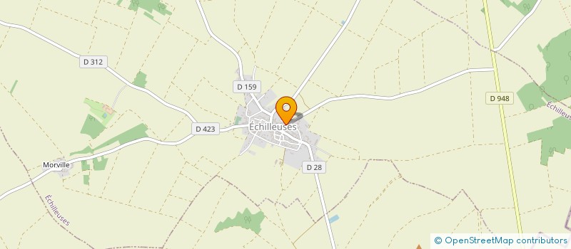 localisation de l'entreprise DU CHATEAU à ECHILLEUSES