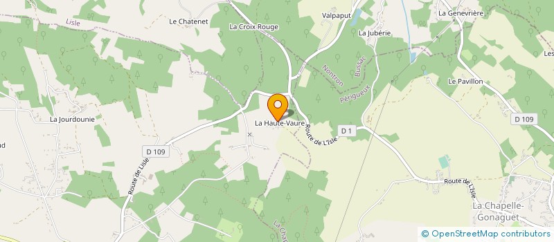 localisation de l'entreprise DU CHATEAU D EAU à BUSSAC