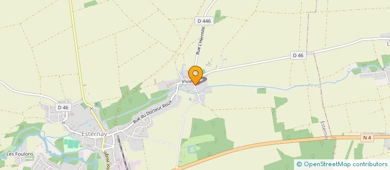 localisation de l'entreprise DU CHATEAU DE REVEILLON  REVEILLON