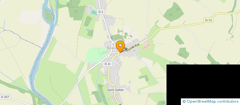 localisation de l'entreprise DU CHATEAU DES VIGNES  BOUHANS-ET-FEURG